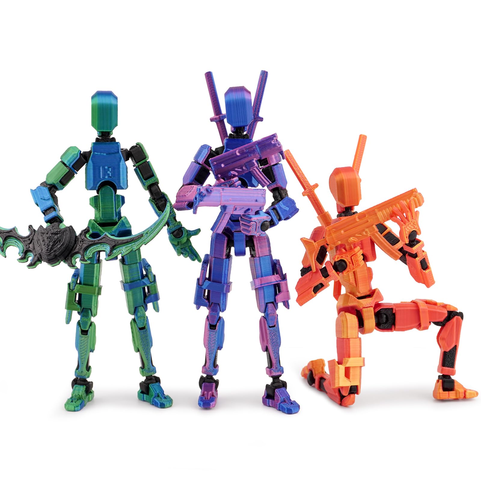 Amazon.co.jp: Nemoro 組み立て済み 3パック 3Dプリント 5.54インチ